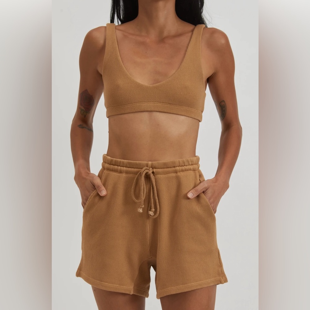 DONNI Ribbed Bralette - Picture 3 of 4